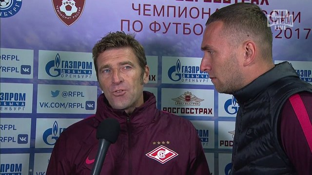 Главный тренер Спартака Массимо Каррера. Футбол. РФПЛ. 7-й тур. Оренбург - Спартак 1:3