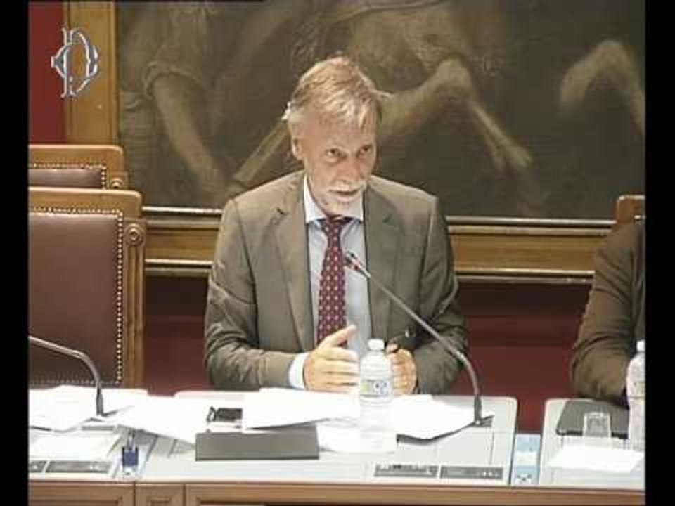 Roma - Terremoto, audizione Delrio (15.09.16)