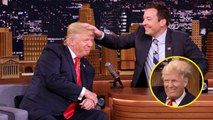 Jimmy Fallon Messes Up Donald Trump Hair