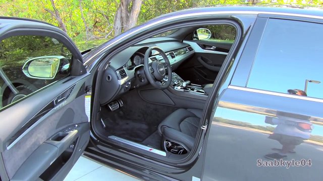 2015 Audi S8 4.0T Quattro Start Up, Quick Drive, and In Depth Review_4