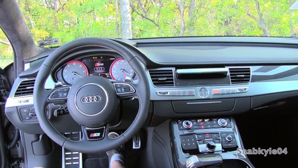 2015 Audi S8 4.0T Quattro Start Up, Quick Drive, and In Depth Review_5
