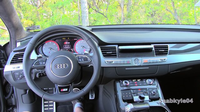 2015 Audi S8 4.0T Quattro Start Up, Quick Drive, and In Depth Review_5