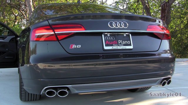 2015 Audi S8 4.0T Quattro Start Up, Quick Drive, and In Depth Review_6