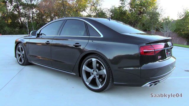 2015 Audi S8 4.0T Quattro Start Up, Quick Drive, and In Depth Review_2