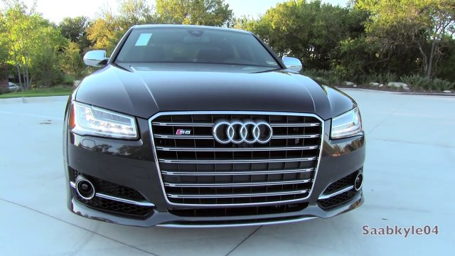 2015 Audi S8 4.0T Quattro Start Up, Quick Drive, and In Depth Review_11