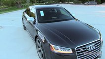 2015 Audi S8 4.0T Quattro Start Up, Quick Drive, and In Depth Review_12