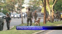 Operativos en centros penales de la Zona Norte