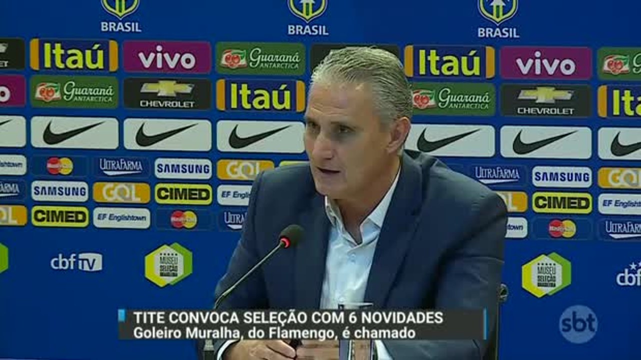 Com Muralha e retornos, Tite convoca Seleção para as Eliminatórias
