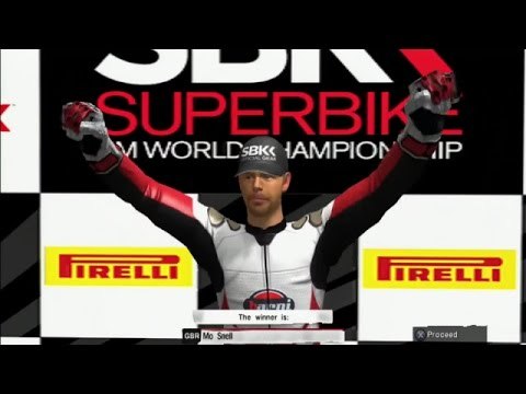 SBK Generations PS3 Gameplay - Superstock 1000 Race - Donington Park