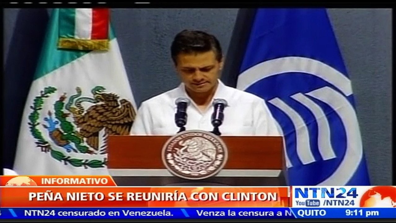 Enrique Peña Nieto podría reunirse próximamente con la candidata demócrata Hillary Clinton