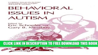 Collection Book Behavioral Issues in Autism