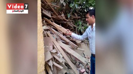 تدمير حديقة مدرسة فى شبرا الخيمة قبل بدء الدراسة