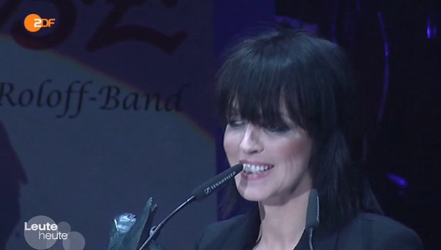 Nena - Leute Heute - ZDF - Kulturpreis - 22.01.2015
