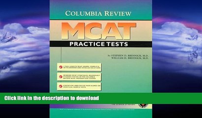 READ  Columbia Review MCAT Practice Tests FULL ONLINE