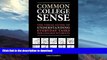 FAVORITE BOOK  Common College Sense: The Visual Guide to Understanding Everyday Tasks for College