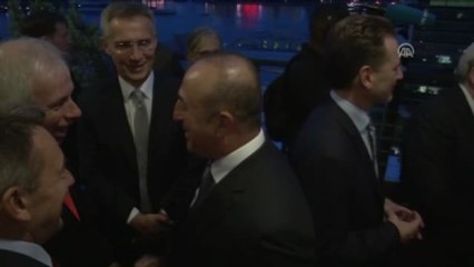 Dışişleri Bakanı Çavuşoğlu, Orta Doğu Konulu Bakanlar Çalışma Yemeğine Katıldı - New