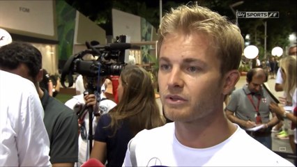 Sky F1: Nico Rosberg Thursday interview (2016 Singapore Grand Prix)