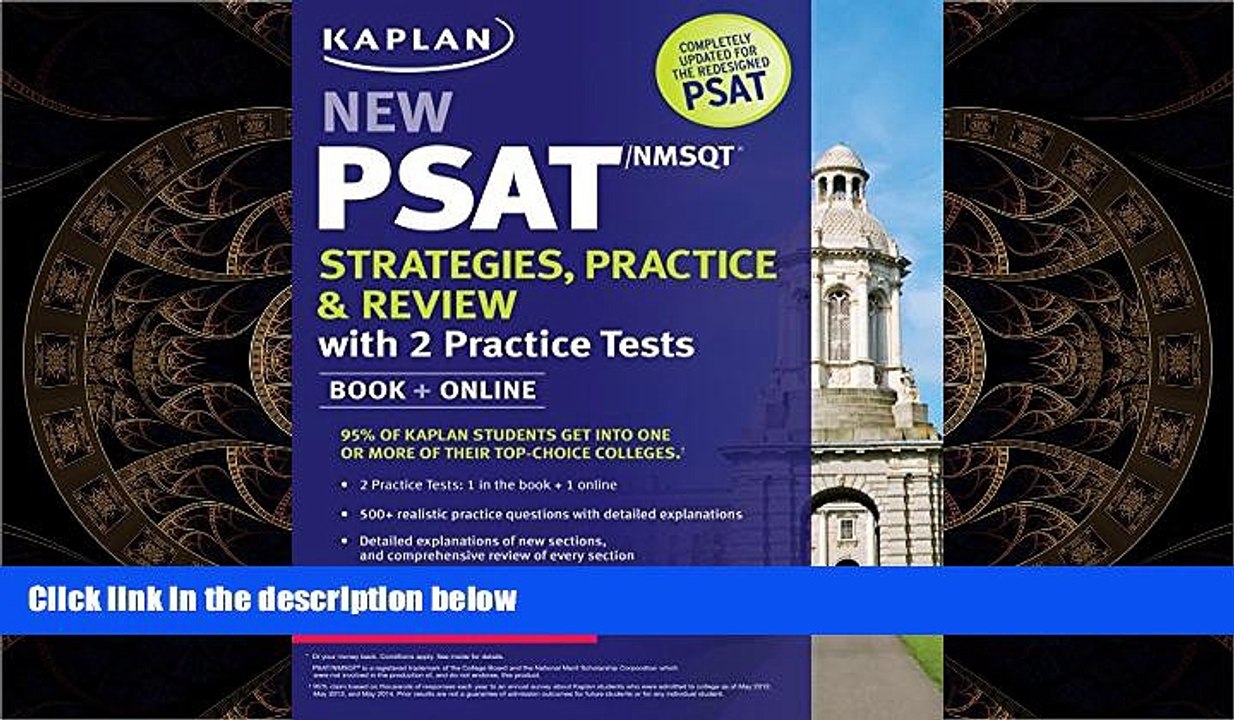 Free [PDF] Downlaod  Kaplan New PSAT/NMSQT Strategies, Practice and Review with 2 Practice Tests: