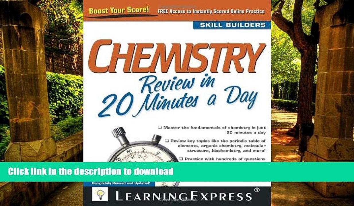 READ  Chemistry Review in 20 Minutes a Day FULL ONLINE