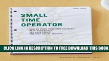 Collection Book Small Time Operator: How to Start Your Own Business, Keep Your Books, Pay Your