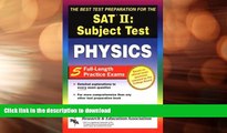 READ  SAT II: Physics (REA) - The Best Test Prep for the SAT II (SAT PSAT ACT (College Admission)