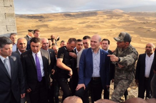 Bakan Soylu Tendürek Dağı'nda