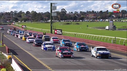 Dunlop Series - Sandown 2016 - Race 2 - Start Pile Up