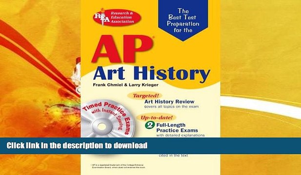 READ BOOK AP Art History w/CD-ROM (REA)-The Best Test Prep for (Advanced Placement (AP) Test