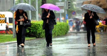 Meteoroloji'den 9 İl İçin Sağanak Yağış Uyarısı!