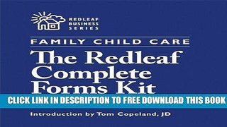 New Book The Redleaf Complete Forms Kit for Family Child Care Professionals (Redleaf Business