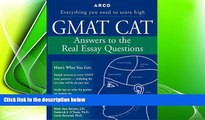 Free [PDF] Downlaod  Gmat Cat: Answers to the Real Essay Questions  DOWNLOAD ONLINE