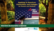 FAVORITE BOOK  Applying to American Universities and Colleges for Parents and Students : Acing