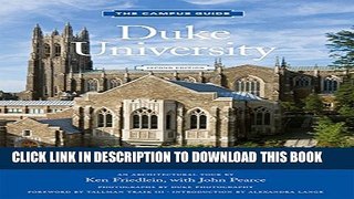 [PDF] Duke University: An Architectural Tour (The Campus Guide) Popular Colection