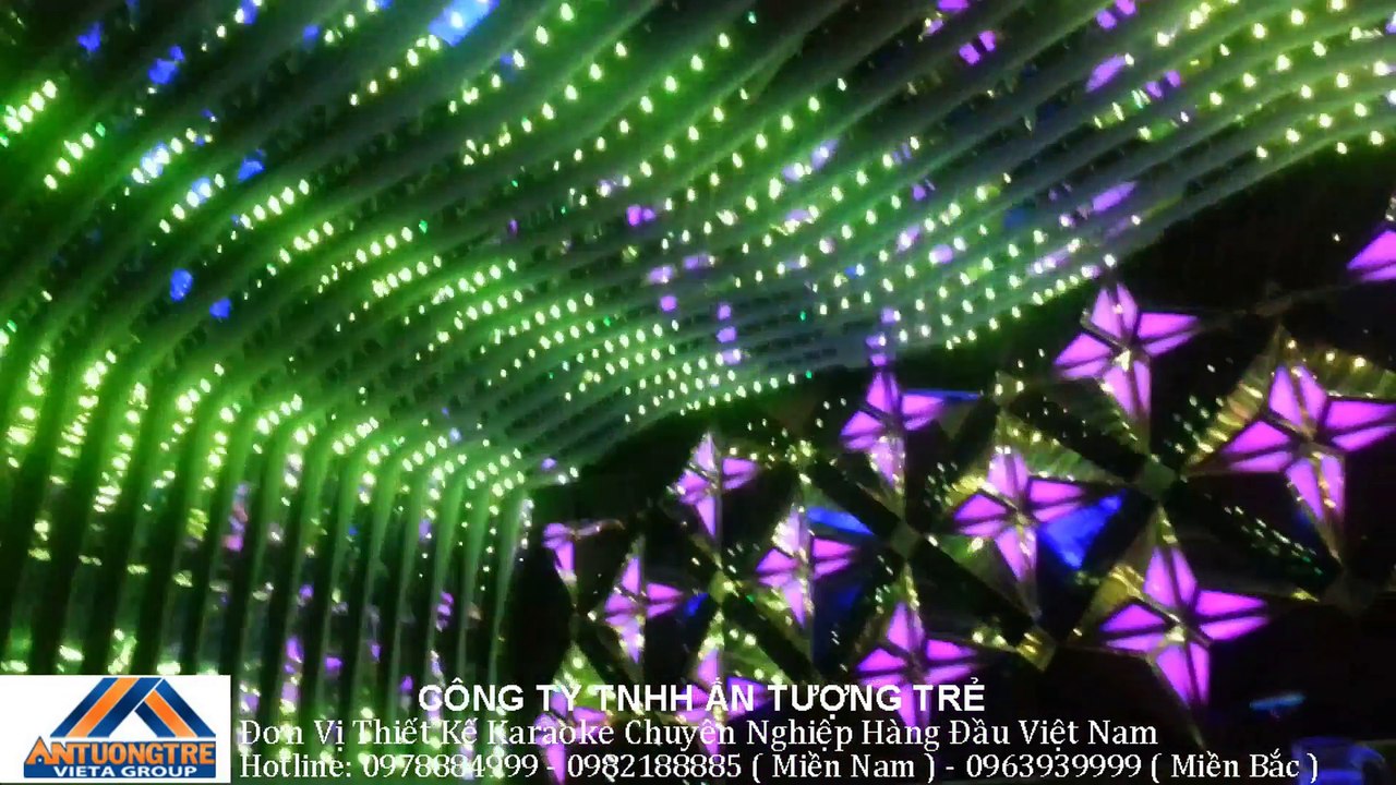 Thiết kế karaoke Minibar hiện đại, thiết kế karaoke Bóng Trăng Đồng Xoài - 0978884999