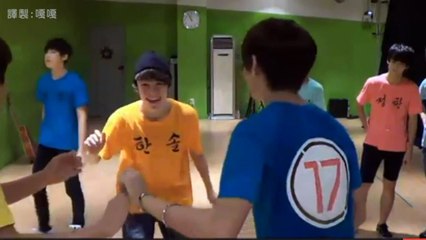 [繁體中字]130806 SEVENTEEN TV - Vernon 洗手間事件 ft.DK 珉奎