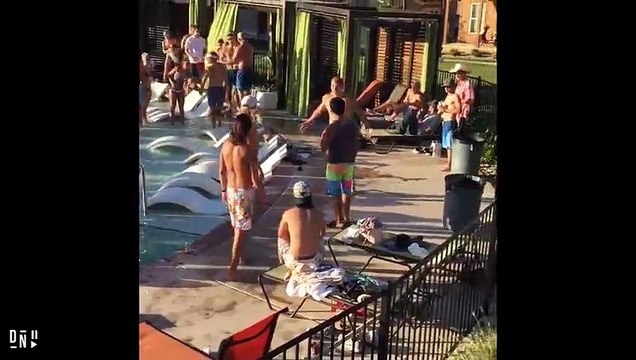 Une fête étudiante à la piscine dégénère en bagarre générale