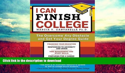 READ  I Can Finish College: The Overcome Any Obstacle and Get Your Degree Guide FULL ONLINE