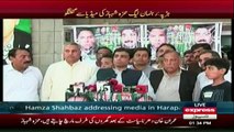 PMLN MNA Hamza Shahbaz media talk in Harappa - 17th September 2016