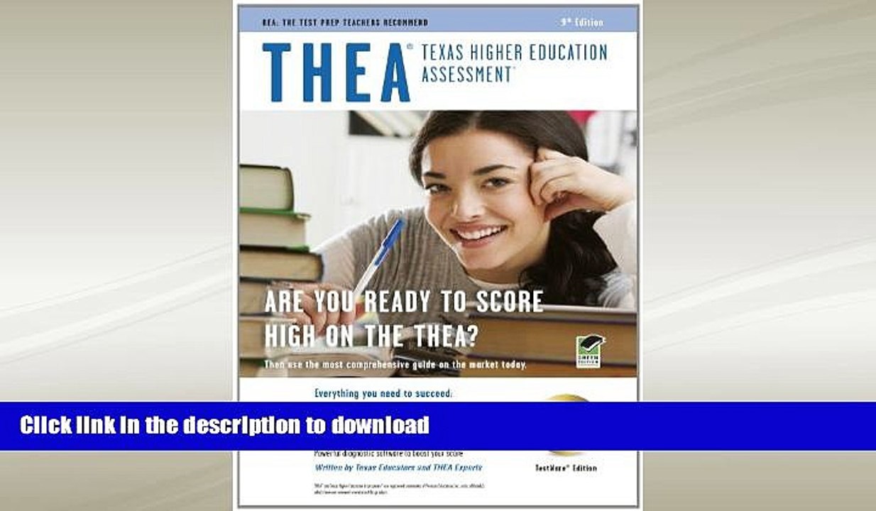 READ  THEA (Texas Higher Education Assessment) w/CD-ROM 9th Ed. (THEA Test Preparation)  BOOK