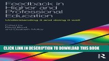 [PDF] Feedback in Higher and Professional Education: Understanding it and doing it well Popular