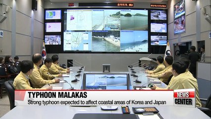 Strong typhoon Malakas expected to affect coastal areas of Korea and Japan