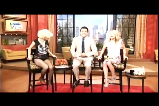 Christina Aguilera On Live with Regis and Kelly 6 10 2010 Interview