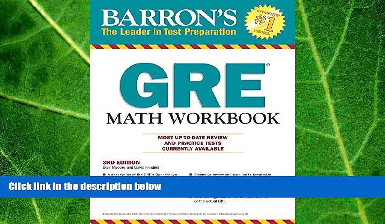 READ book  Barron s GRE Math Workbook, 3rd Edition  FREE BOOOK ONLINE