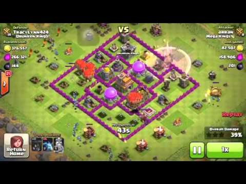 Clash of clans my highest loot raid ever