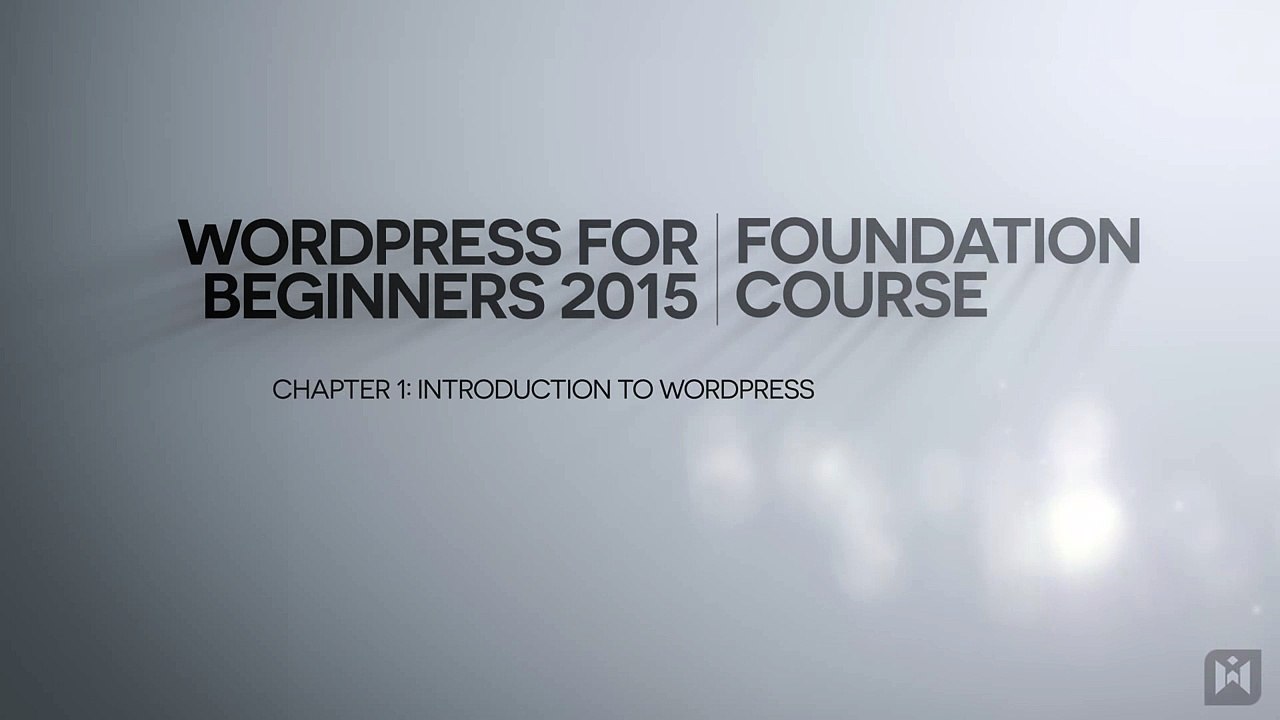 01.WordPress for Beginners 2015 Tutorial Series