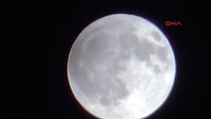 Bodrum'da Ay Böyle Tutuldu