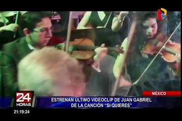 México: estrenan “Si tú me quieres”, el último video de Juan Gabriel