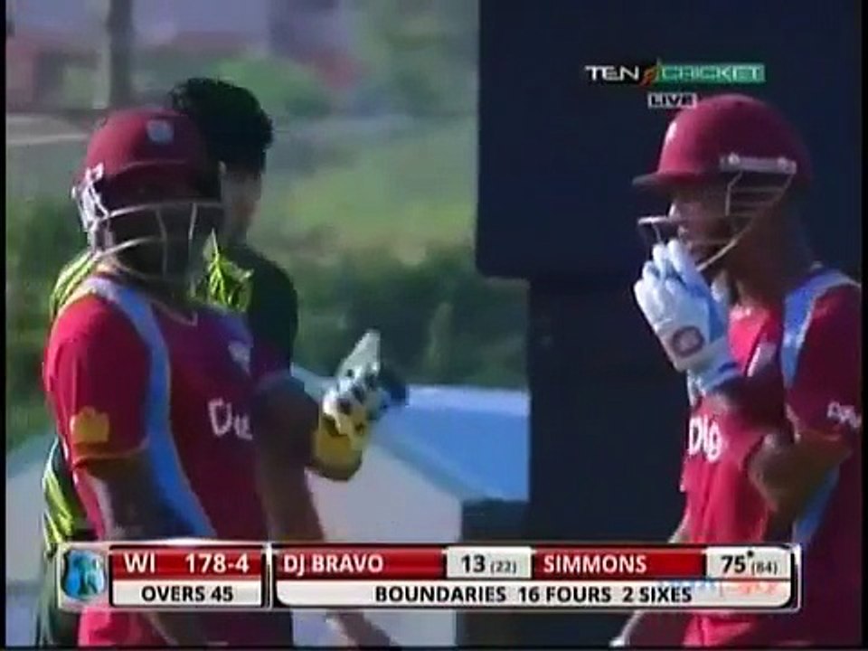Pakistan Vs West Indies 3rd Odi Highlights 2013