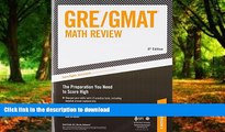 FAVORITE BOOK  ARCO GRE/GMAT Math Review 6th Edition (Gre Gmat Math Review) FULL ONLINE