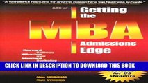 [PDF] ABC of Getting the MBA Admissions Edge Full Colection